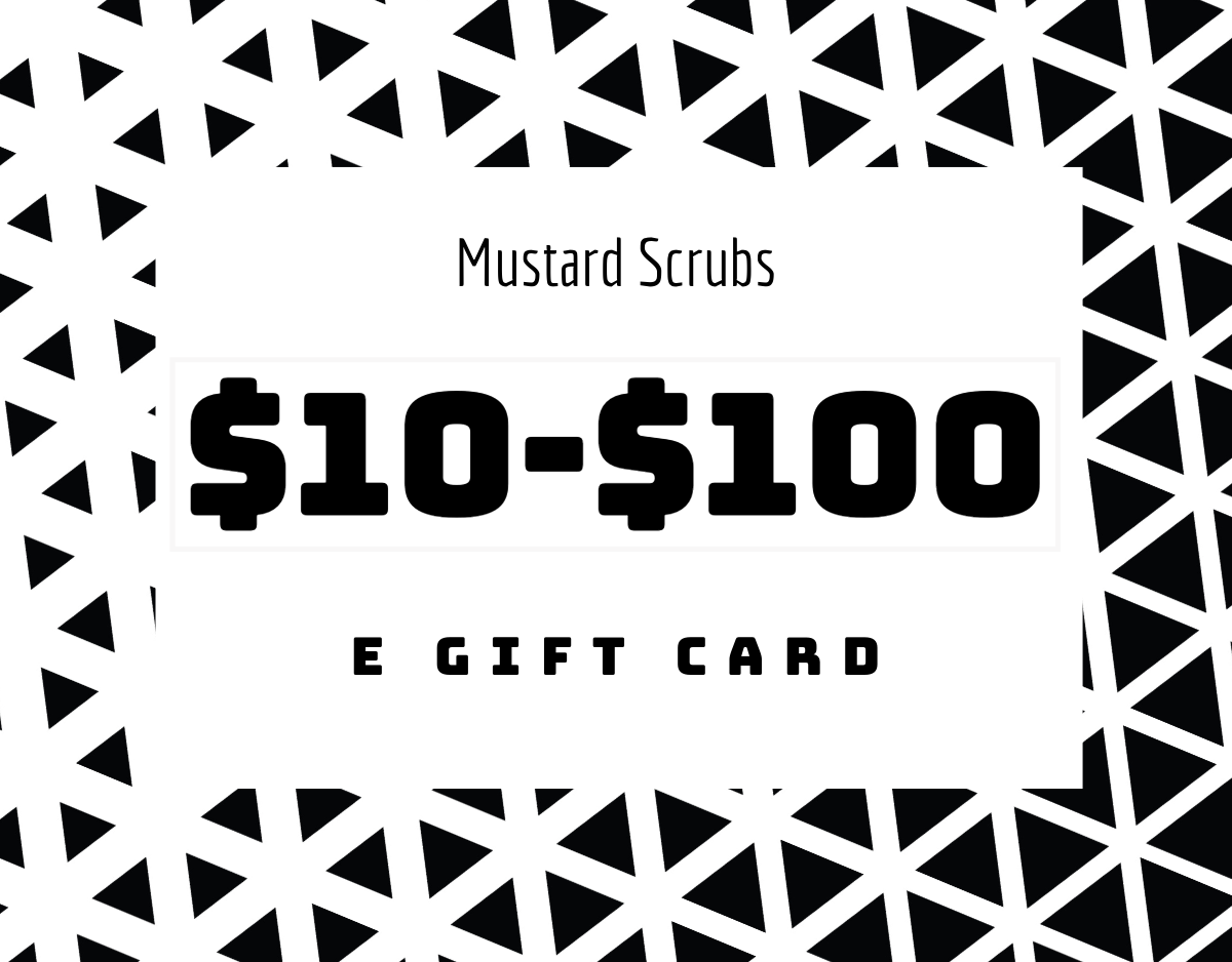 Mustard Scrubs Gift Card