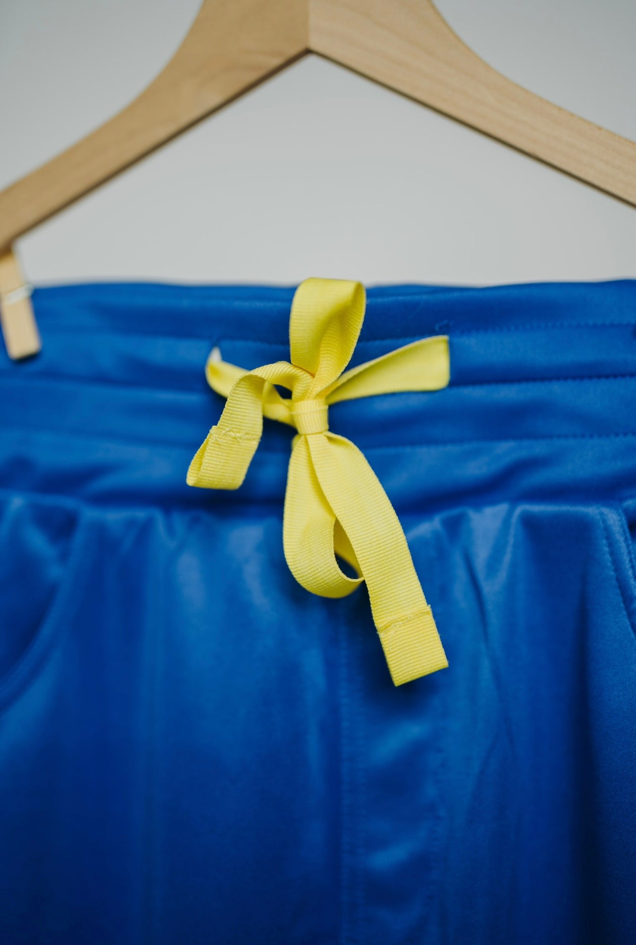 Women's Royal Blue High Waisted Scrub Pants