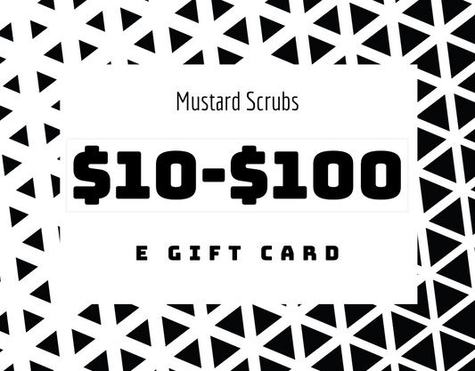 Mustard Scrubs Gift Card